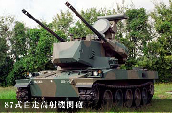 87式自走高射砲“ガンタンク”
