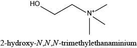 2-hydroxy-N,N,N-trimethylethanaminium