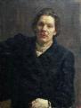 Ilya Repin - Portrait of writer Maxim Gorky _Aleksei Maksimovich Peshkov_