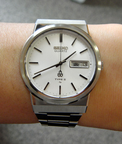 腕時計好きの趣味ブログ 今日はセイコータイプⅡ 1970年代のクオーツ